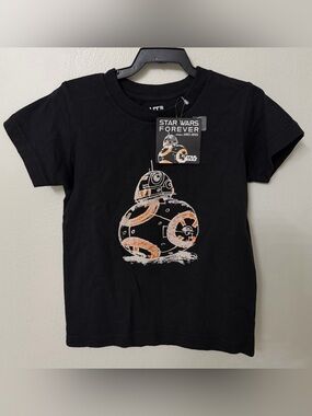 NWT Uniqlo Star Wars BB8 Toddler Shirt